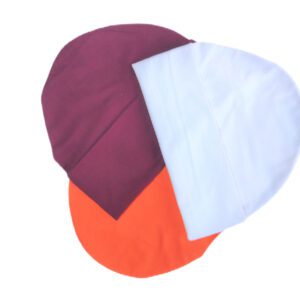 Cotton Skull Cap for Summer & Winter | Multi-Colour | 100% Cotton | Pack of 3