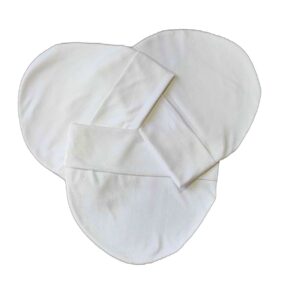 Cotton Skull Cap for Summer & Winter | White| 100% Cotton | Pack of 3