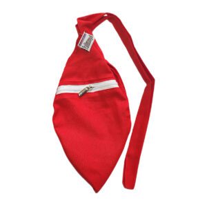 Holy Soft Cotton Japa Mala Bag l Japa Jhuli | Red Colour