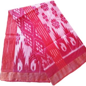 Bengal handloom Katki Design Saree| Tant | 100% Pure Cotton  | Red And Brown colour