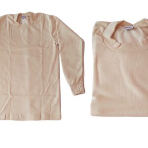 WOOLYCOT 90CM| Men's Cotton Thermal | Off white | Full Sleeve