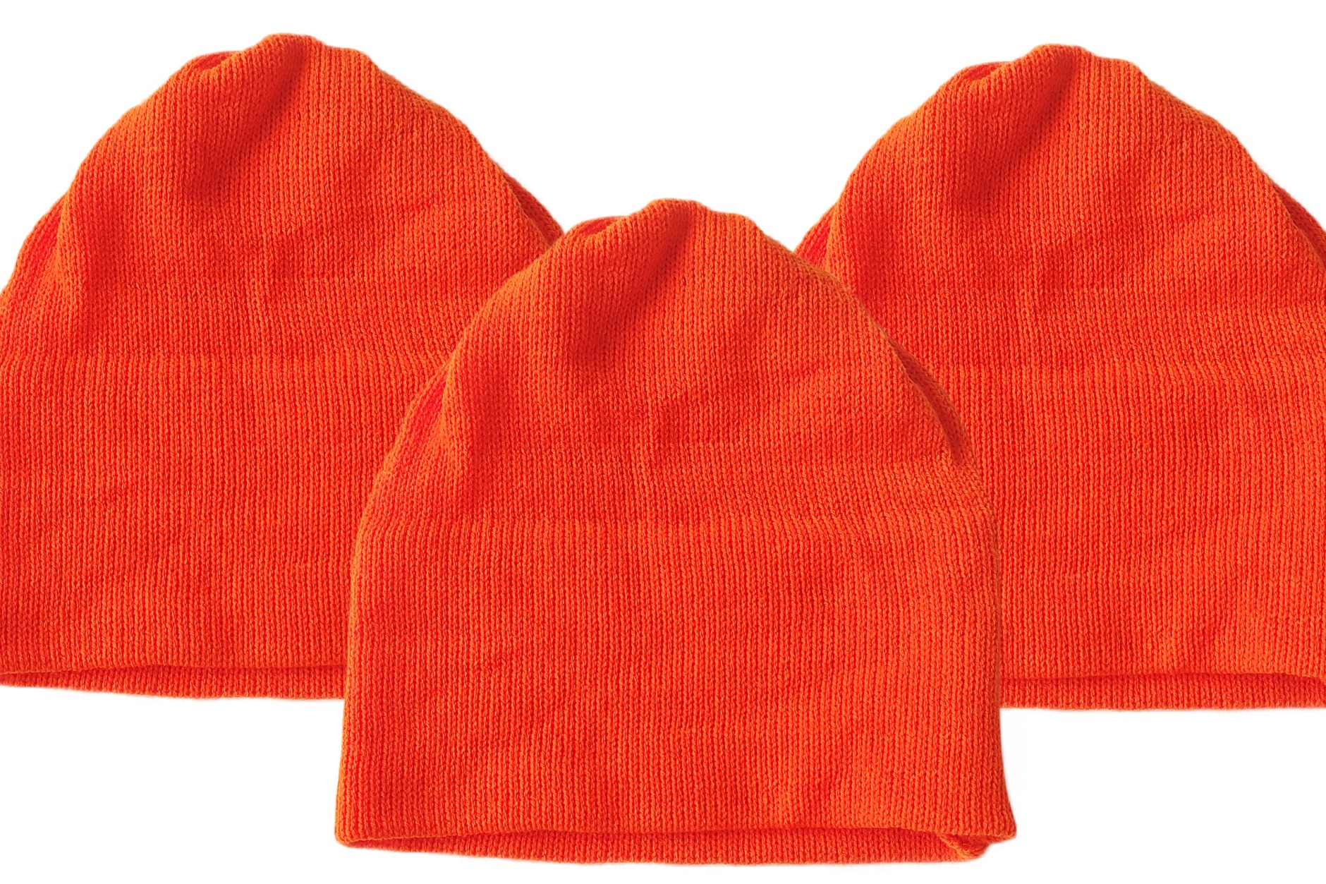woolen-cap-winter-orange-100-wool-pack-of-3