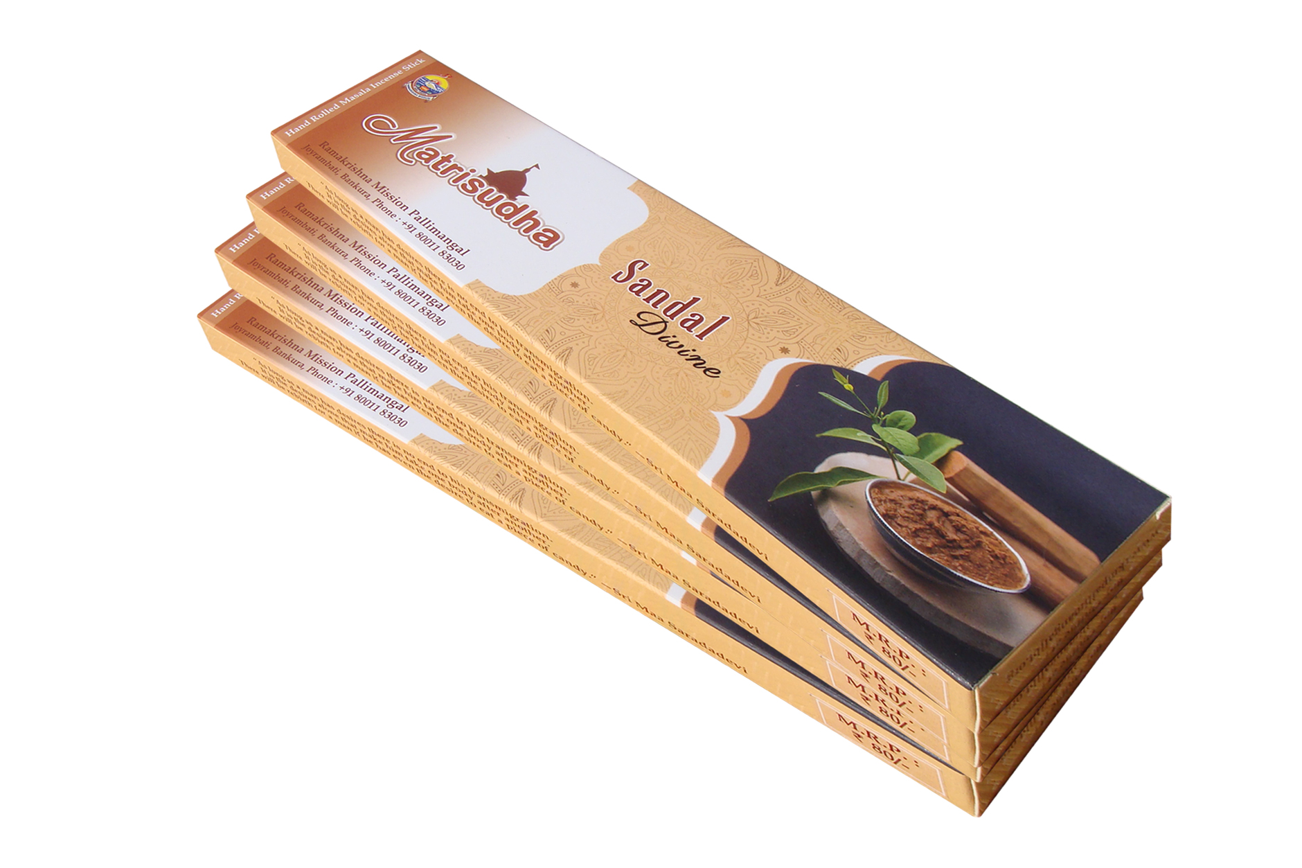 matrisudha-sandal-divine-handrolled-dhoop-masala-incense-100gms-pack-of-4