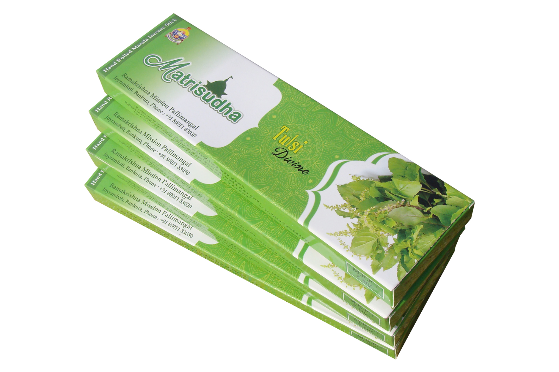 matrisudha-tulsi-divine-handrolled-dhoop-masala-incense-100gms-pack-of-4