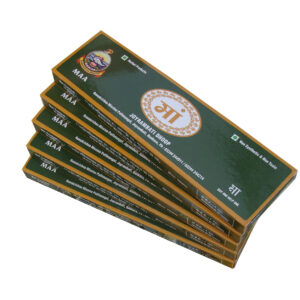 Joyrambati Dhoop | Maa | Natural Dhuno | Hand rolled | 75 sticks | Pack of 5