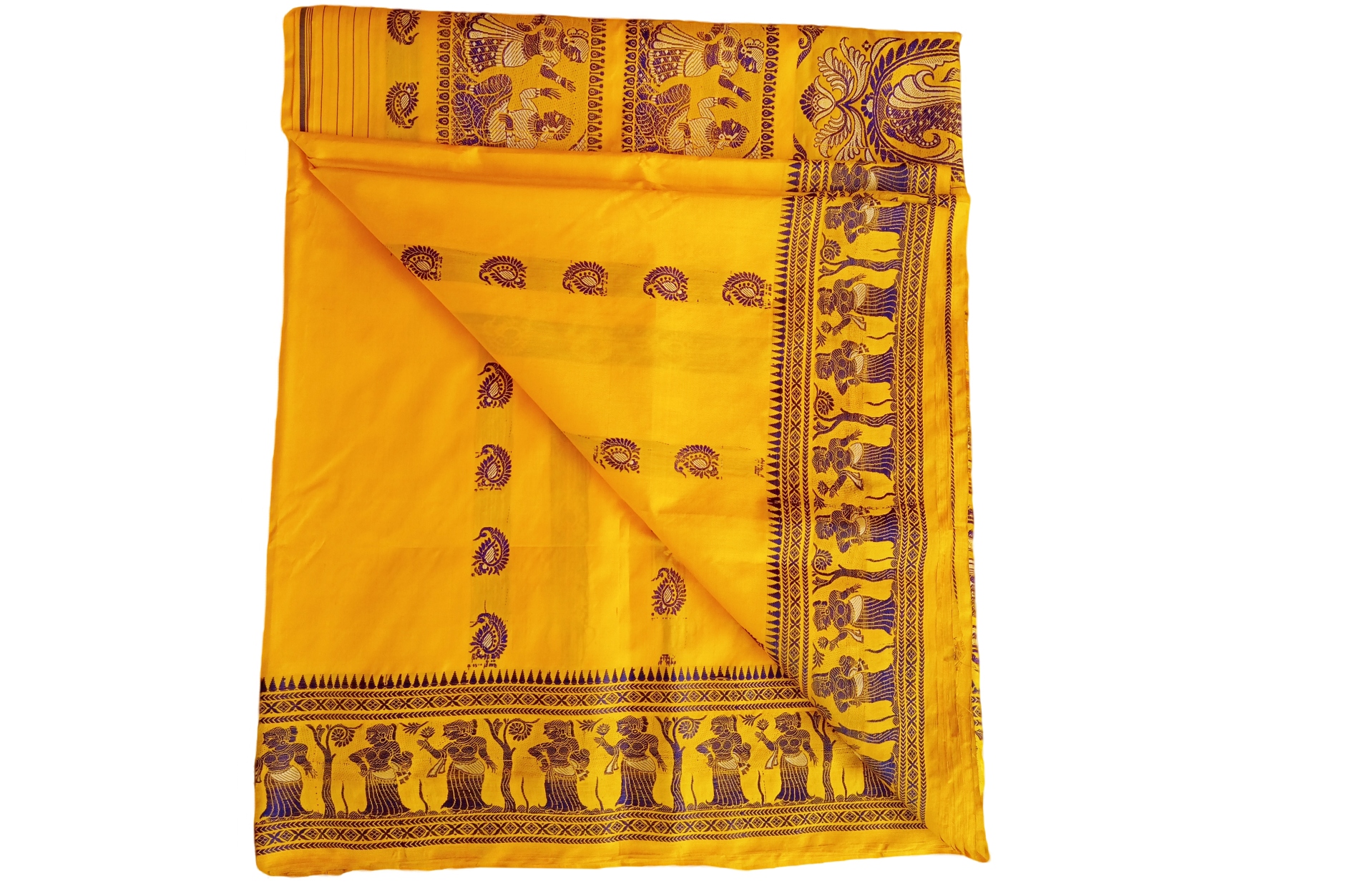 baluchuri-tant-saree-bengal-handloom-baluchuri-tant-saree-with-blouse-piece-yellow-and-brown-colour